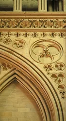Bayeux Cathedral: Arch Decoration in the Nave